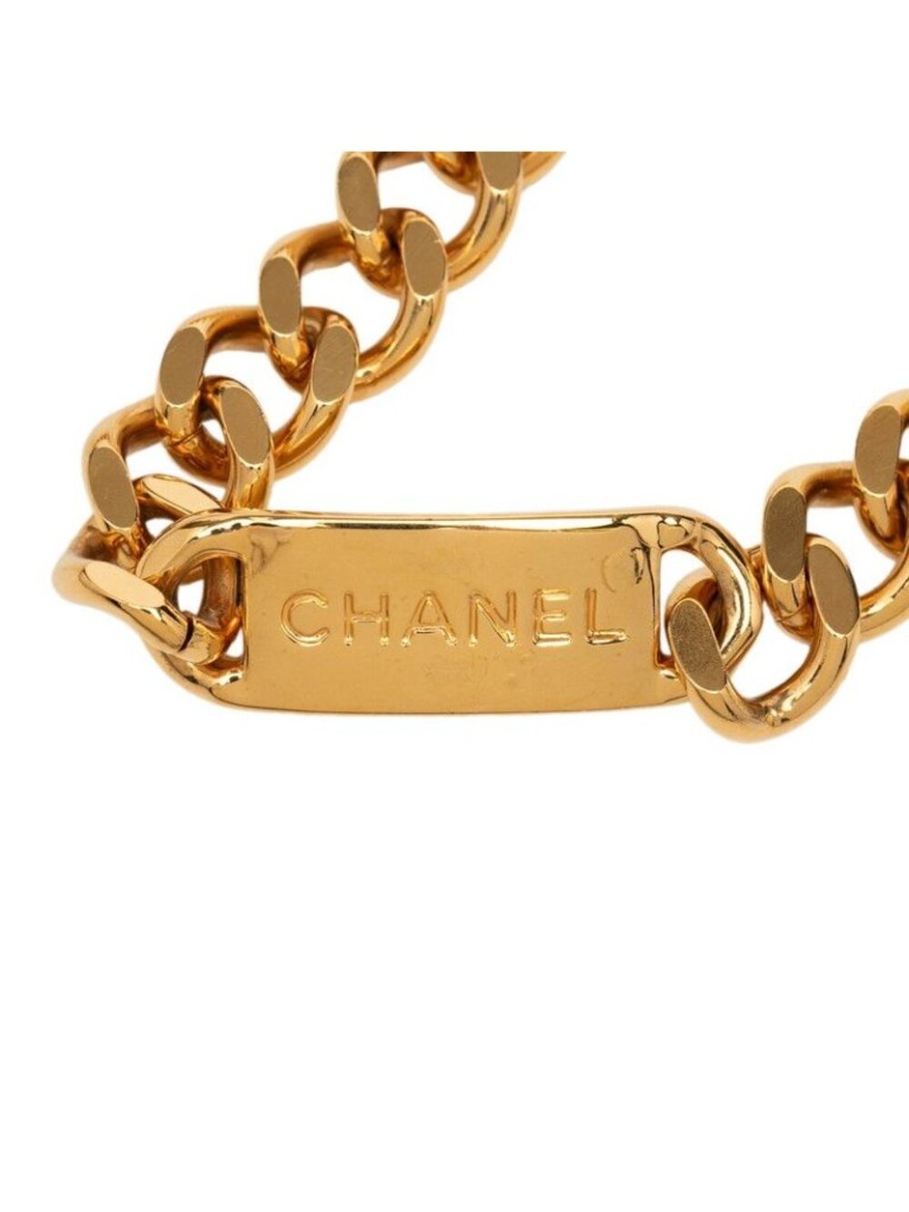 ★SOLD★ Chanel CC Logo 31 Rue Cambon Paris Chain Belt Gold Plated - Picture 3 of 5